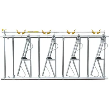 Chov hospodářského zvířete Krční fixace Cosnet Junior Comfort SR pro telata 2 m 4 hlavy bez držáku na kbelík