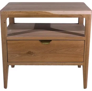 Noční stolek Dubový noční stolek D885C Povrchová úprava dubu: Moka