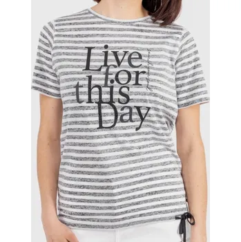 BROADWAY® DÁMSKÉ PRUHOVANÉ TRIKO CARA-ČERNÉ