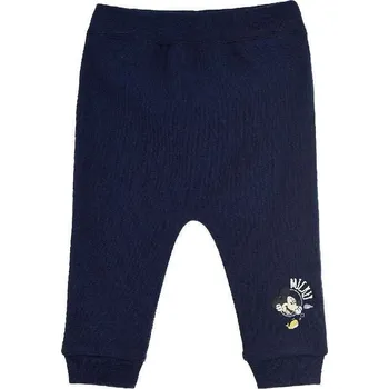 Tmavě modré dětské tepláky Mickey Mouse Velikost: 74