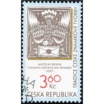 Poštovní známka Tradice české známkové tvorby - razítkovaná - č. 101