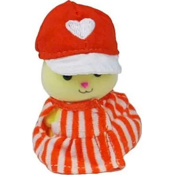 Doplněk pro panenku Zhu Zhu Babies Oblečky pro miminka oranžovo-bílé