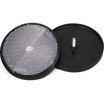 Příslušenství osvětlení automobilu odrazka 80mm, se šroubem, bílá