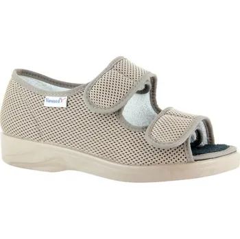 Pánské polobotky Varomed VAROMED- unisexová terapeutická obuv GÖTEBORG - béžová Velikost: 42