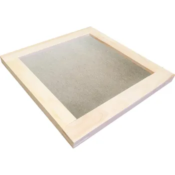 Víko na čmelín, HDF v rámu