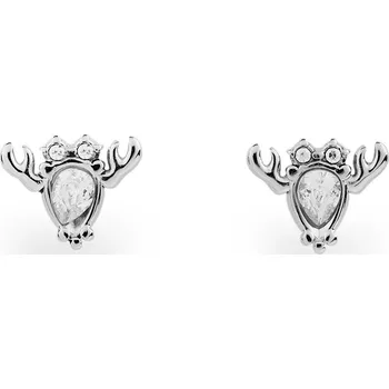 Náušnice Náušnice z nerezové oceli s broušenými kamínky, barva 4 crystal sob