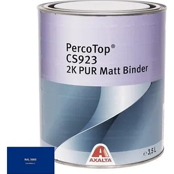 barva na kov Matná polyuretanová 2K barva Axalta PercoTop MATT RAL 5005