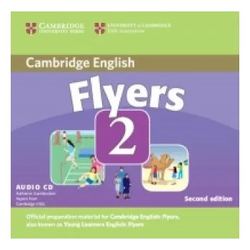 Anglický jazyk Cambridge Young Learners English Tests Flyers 2 Audio CD: Examination Papers from the University of Cambridge ESOL Examinations – Cambridge ESOL (EN)