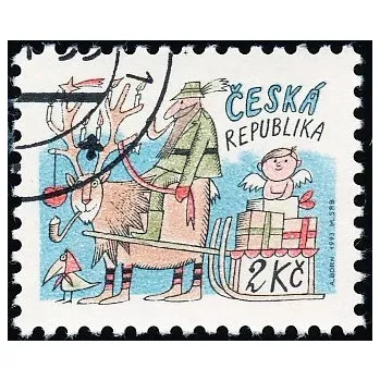 Sběratelství Vánoce - razítkovaná - č. 26