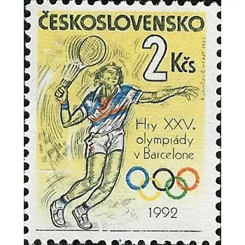 Poštovní známka XXV. letní Olympijské hry Barcelona - čistá - č. 3007