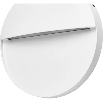 Venkovní osvětlení LED venkovní nástěnné svítidlo - osvětlení schodiště Sevilla 16cm, bílé, teplé světlo 6W