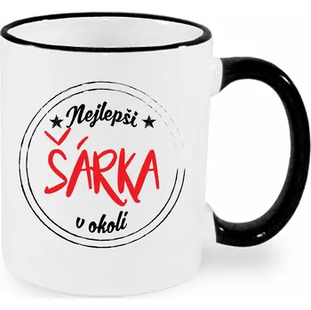 Hrnek - Nejlepší Šárka v okolí Barva: Černá