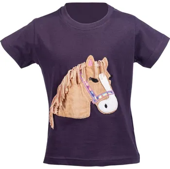 Chlapecké tričko HKM Triko Lola Fluffy HKM, dětské, purple 122-128