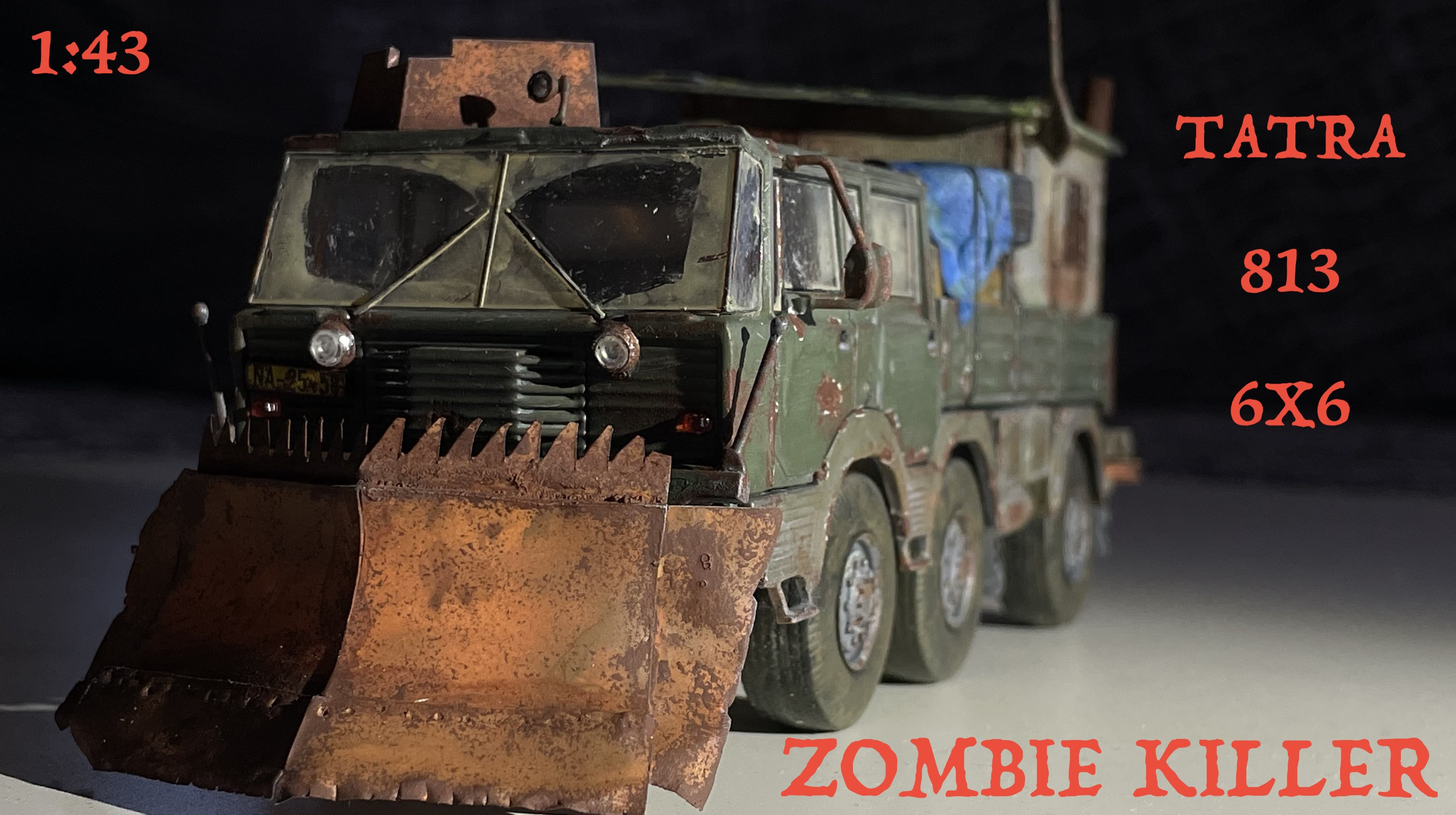 Model TATRA 813 6x6, 1:43