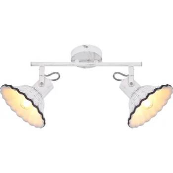 Bodové svítidlo Globo 54050-2 | JOWITA bodové svítidlo | 2x E27 | bílá | Š: 35 cm |