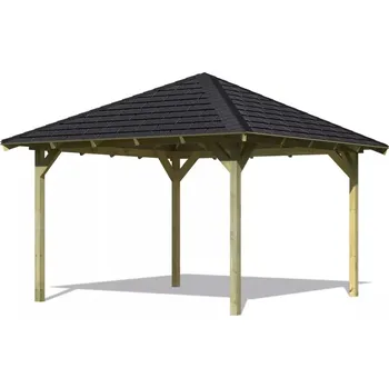 Zahradní altán zahradní altán KARIBU GRANADA 68821 vč. černého střešního šindele LG3165