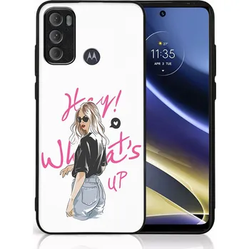 Pouzdro na tablet VSECHNONAMOBIL 46036 MY ART Ochranný obal Motorola Moto G60 WHATSUP (132)