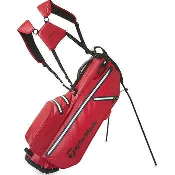 Sportovní taška TaylorMade 23 FlexTech Waterproof Stand Bag, Red