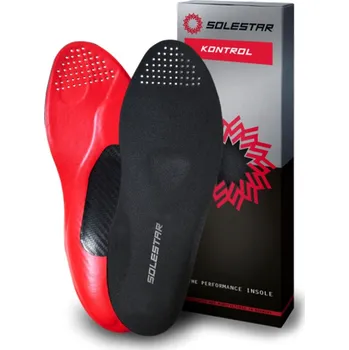 Pánské cyklistické tretry vložky treter SOLESTAR KONTROL, černo-červené 46