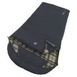 Outwell Camper Lux blue do 200 cm - levý zip; Modrá spacák + DÁREK DLE VÝBĚRU!