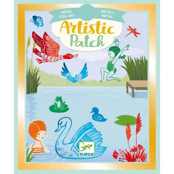 kreativní sada Djeco Umělecké obrázky - vodní dovádění