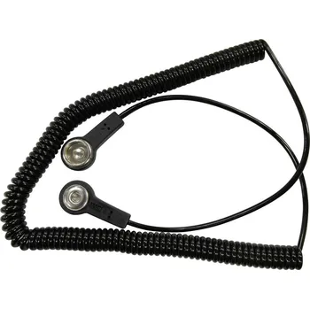 ESD BJZ C E-191 086 ESD zemnicí kabel 2.40 m tlačítko 10,3 mm, tlačítko 4 mm