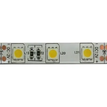 LED páska LED pásek 10mm, denní bílá, 60xLED5050/m, IP65, modul 5cm