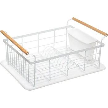 Odkapávač na nádobí 5five Simply Smart Kovový odkapávač s držadly