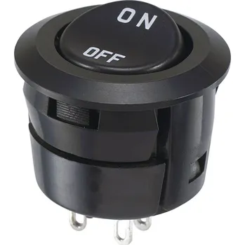 vypínač Miyama kolébkový spínač DS-059S-ON 250 V/AC 3 A 2x vyp/zap s aretací 1 ks