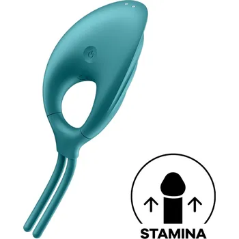Kroužek na penis SATISFYER SWORDSMAN zelený - s kupónem KUP15 cena 501 Kč + extra diskrétní expedice