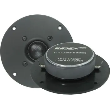 Reproduktor do auta Repro výškový TW318-4ohm, 15WRMS, průměr 110mm