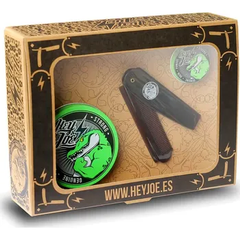Kosmetická sada Hey Joe Pomade Survival Strong Kit - Dárková sada pro muže na styling vlasů