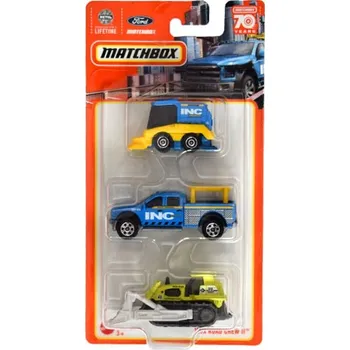 Matchbox™ Sada 3 angličáků MBX ROAD CREW II, HCL04