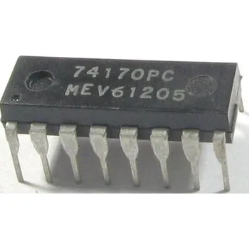 Základní deska 74170 - 16-bit.registr RAM 16bit, DIL16 /74170PC/