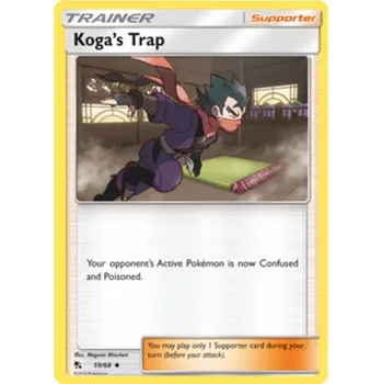 Karetní hra Koga´s Trap 059/068 - Hidden Fates Typ karty: Non-Holo