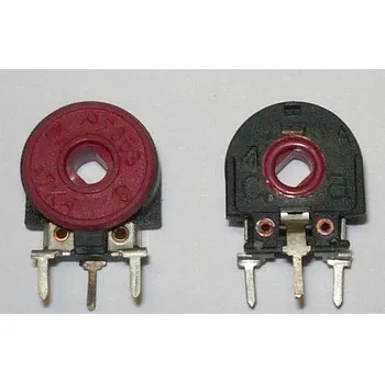 Síťový kabel 47k - P7653, trimr lakosazový stojatý, RM=10x5mm