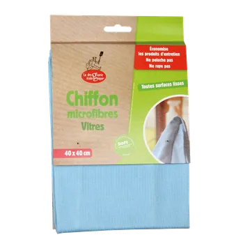 Ecodis La Droguerie Ecologique Chiffon Microfibres na okna 40 x 40 cm