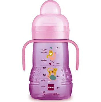 Mam Trainer+ 220 ml - 4m+ Fialový
