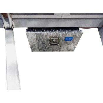 Alutec TRUCK 23 41023 box z rýhovaného hliníkového plechu hliník (d x š x v) 425 x 265 x 260 mm