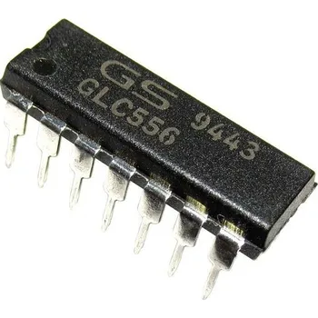 Základní deska NE556CN 2x časovač CMOS DIL14 /TS556,CM556/