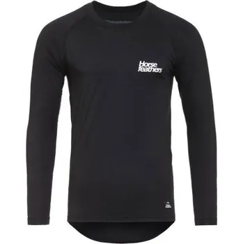 Pánské tričko TERMO TRIKO HORSEFEATHERS HART L/S - černá - L + při osobním odběru 683 Kč