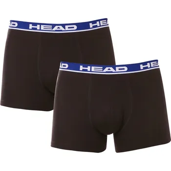 Sada pánského spodního prádla 2PACK pánské boxerky HEAD černé (701202741 008) S Možnost vrácení zboží ZDARMA do 120 dnů!