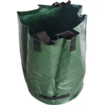 Zahradní úložný box Koš na listí skládací 166l d55x70cm