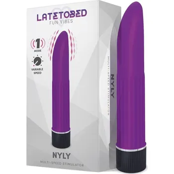 Vibrátor LateToBed Nyly Multi-Speed Stimulator Purple