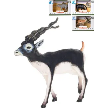 Zvířátko Safari Zoolandia plast 4 druhy v krabici