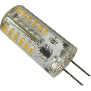 Žárovka Žárovka LED G4 bílá, 12V/2W, 48x SMD3014, silikonový obal