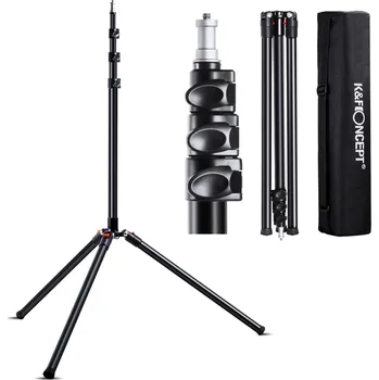 Stativ Skládací studiový stativ K&F Concept 2.2m (Stativ pro studiová světla KF34.009V1)