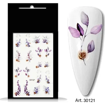 BIO NAILS BIO-nails vodolepka 30121 lístky s růžovým zlatem