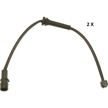 Brzdová destička Výstražný kontakt, opotřebení obložení TRW GIC166