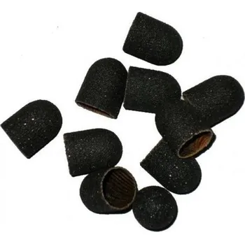 Bruska na nehty RUCK Kloboučky brusné BIO Černé 10ks 100/13